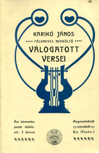Karik Jnos - Karik Jnos (fldmives npklt) vlogatott versei
