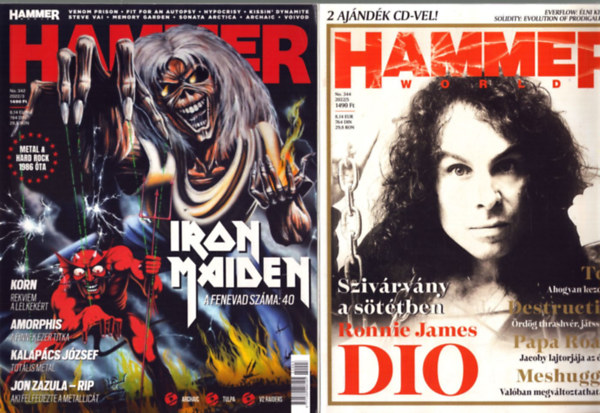 Lnrd Lszl  (fszerk.) - 2 db Hammer World magazin: 2022/3. s 2022/5. szmok
