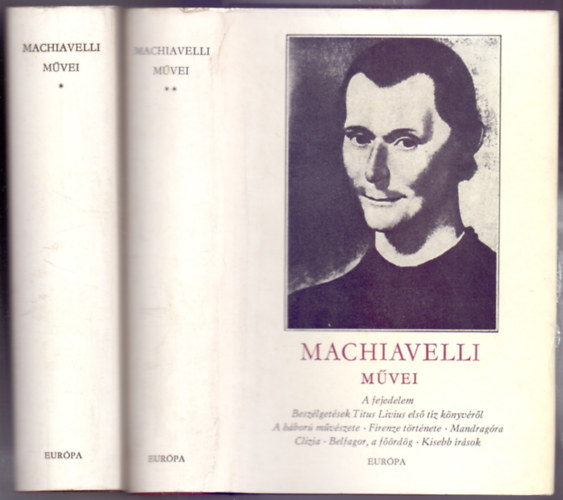 Niccolo Machiavelli - Niccolo Machiavelli művei I-II.