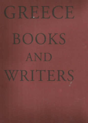 Greece - Books and Writers