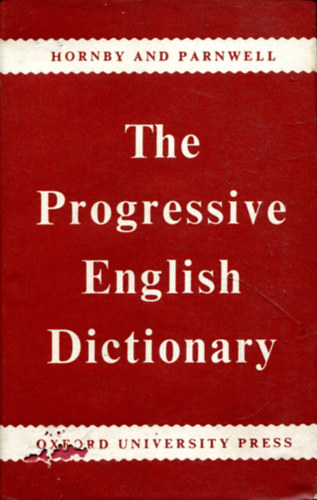 Hornby,A.S.-Parnwell,E.C. - The progressive english dictionary