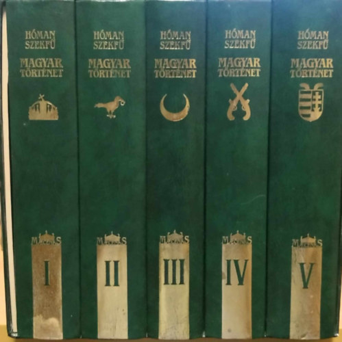 Hman-Szekf - Magyar trtnet I-V. (Reprint kiads) (Tokban, ksrfzettel)