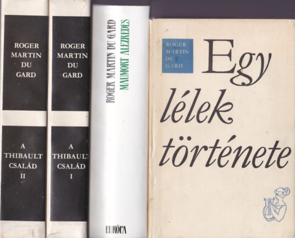 Roger Martin Du Gard k�nyvcsomag:4db k�nyv