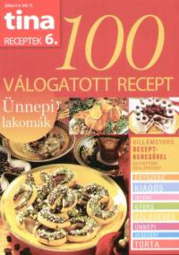 Tina receptek 6. - 100 vlogatott recept