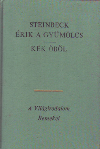 John Steinbeck - rik a gymlcs - Kk bl  1-2