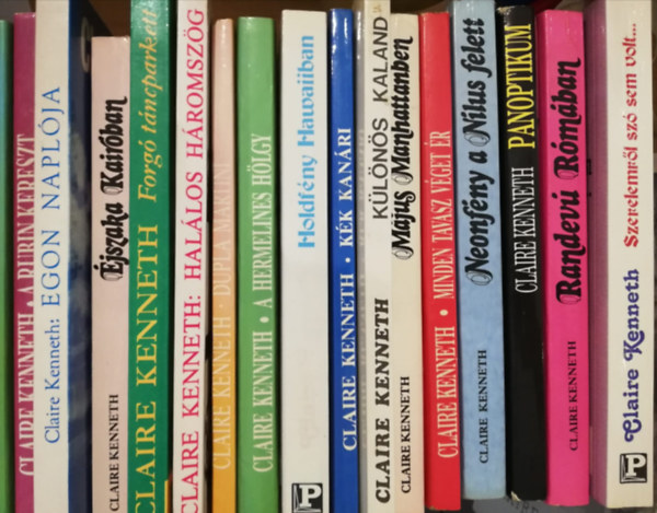 Claire Kenneth - 16 db Claire Kenneth k�nyv