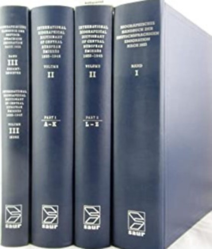 Biographisches Handbuch der deutschsprachigen Emigration nach 1933. I-III. (n�gy k�tetben)