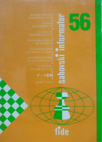 S. I. Chess Informant Ltd. - Sahovski informator 56 - Chess informator