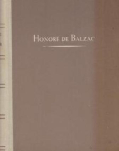 Honor de Balzac - A szamrbr