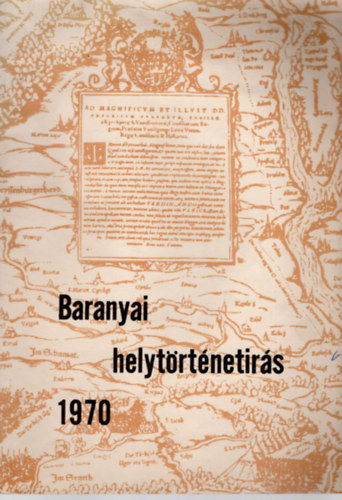 Baranyai helyt�rt�net�r�s 1970