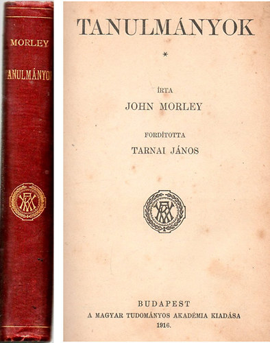 John Morley - Tanulmnyok