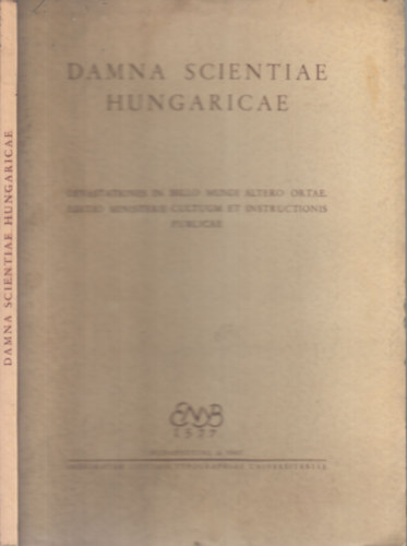 Damna Scientiae Hungaricae