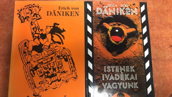 Erich Von Daniken - 2db Erich Von Daniken m -  A jv emlkei + Istenek ivadkai vagyunk