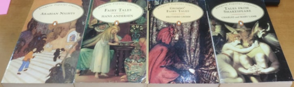 Hans Andersen, Brothers Grimm Charles and Mary Lamb - Arabian Nights + Fairy Tales + Grimms' Fairy Tales + Tales from Shakespeare (4 ktet)