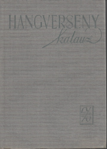 Tth Dnes - Hangversenykalauz (Tth)