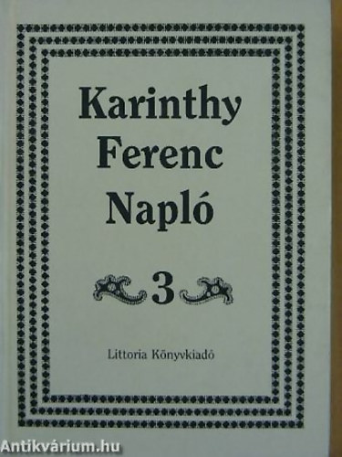 Karinthy Ferenc - Napl 3. 1974-1991