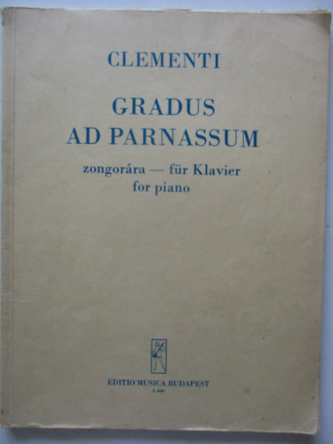 Muzio Clementi - Gradus ad Parnassum fr Klavier (zongorra)