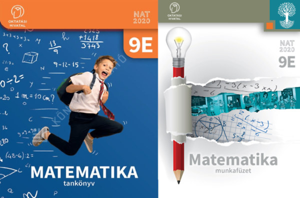 Kably Adrienn - Matematika 9E - Tanknyv + Munkafzet (2 ktet)