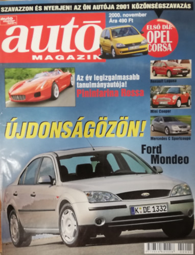 Aut Magazin 2000. November