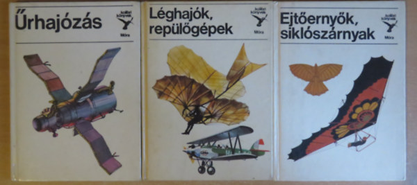 3 db Kolibri knyv: Ejternyk, siklszrnyak - Lghajk, replgpek - rhajzs