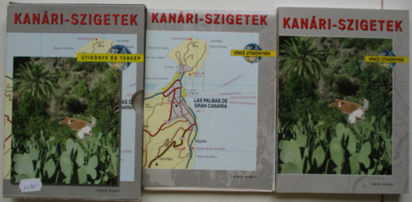 Kan�ri-szigetek (�tik�nyv �s t�rk�p)