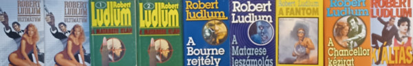 Robert Ludlum - Ludlum knyvek: Ultimtum 1-2. + A Matarese kln 1-2. + A Bourne rejtly + A Matarese leszmols + A Fantom + A Chancellor kzirat  + Kilts  (7 m 9 ktetben)