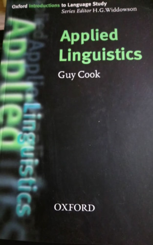 Guy Cook - Applied Linguistics (Oils)