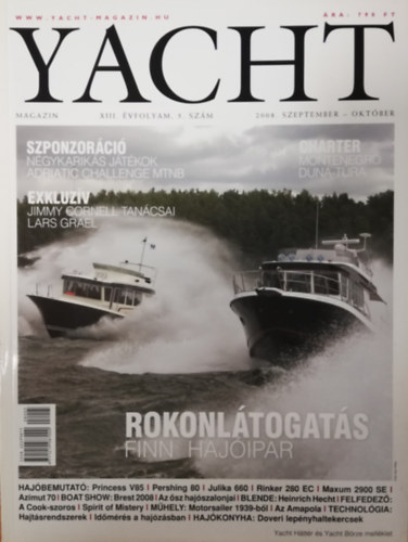 Yacht magazin 2008. Szeptember-Oktber XIII. vf., 5. szm