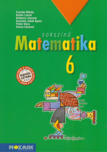 Konfr Lszl; Csords Mihly; Kozmn - Sokszn matematika tanknyv 6. osztly