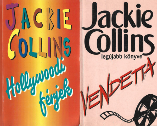 Jackie Collins - 2 db knyv, Hollywoodi frjek, Vendetta