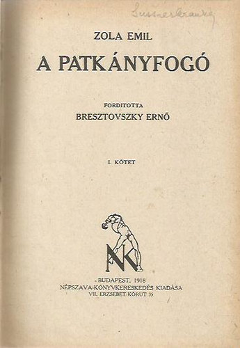 mile Zola - A patknyfog I-II.