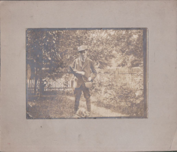 Vadsz kutyval 1910 krl (eredeti fot)