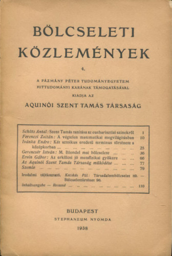 B�lcseleti k�zlem�nyek 4.