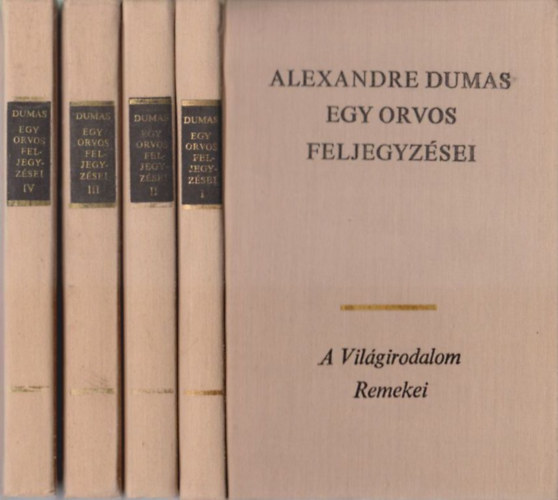 Alexandre Dumas - Egy orvos feljegyz�sei 1-4. (Joseph Balsamo)
