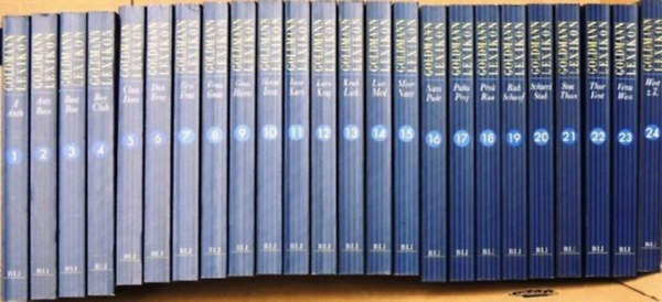 Goldmann Lexikon 24 Bde in Farbe 1-24