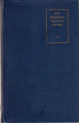 Ht vszzad magyar versei III-IV.
