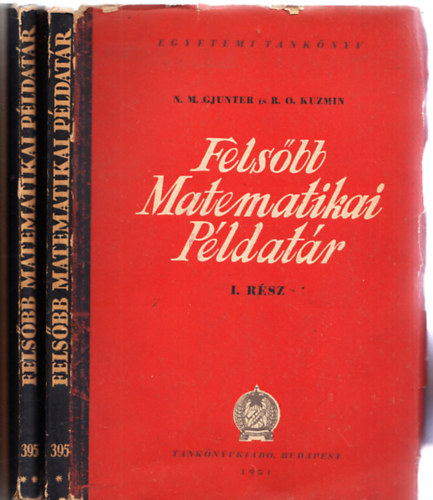 Gjunter-Kuzmin - Felsbb matematikai pldatr I-II.