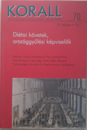 Ditai kvetek, orszggylsi kpviselk  Korall - Trsadalomtrtneti folyirat