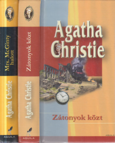 Agatha Christie - 2 db. klasszikus krimi (Z�tonyok k�zt + Mrs. McGinty halott)