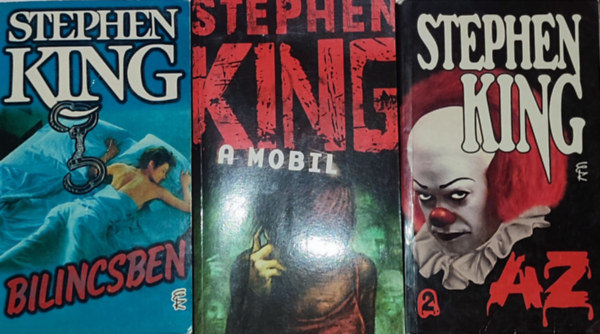 Stephen King - 3db Stephen King regny - Bilincsben, A mobil, Az 2.