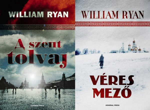William Ryan - 2 db William Ryan krimi: A szent tolvaj + Vres mez