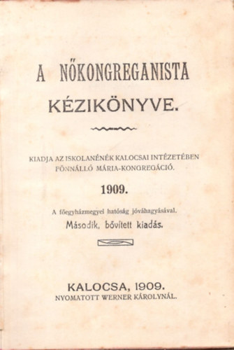 A nkongreganista kziknyve