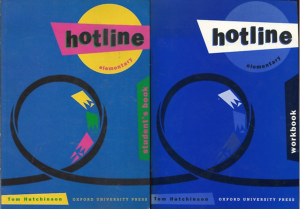 Tom Hutchinson - Hotline Elementary: Student's Book SB + Workbook WB (2 ktet)