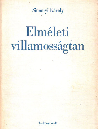 Simonyi Kroly - Elmleti villamossgtan