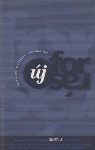 �j forr�s irodalom,m�v�szet,t�rsadalom  2007.5.sz�m