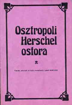 Hajdu Istvn - Osztropoli Herschel ostora