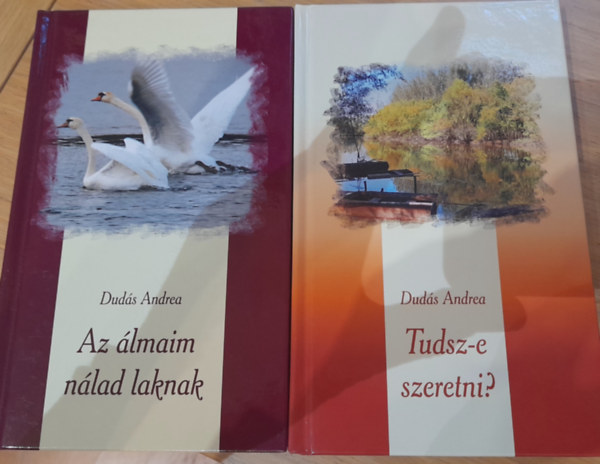 Dud�s Andrea - 2 db Dud�s Andrea k�tet: Az �lmaim n�lad laknak, Tudsz-e szeretni?