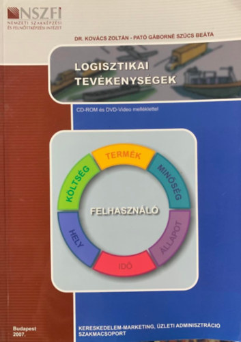 Dr. Kovcs Zoltn - Pat Gborn Szcs Beta - LOGISZTIKAI TEVKENYSGEK (NS 319 039106 001-5)