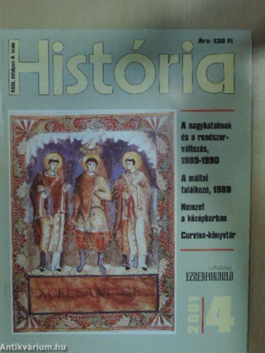 História XXIII. évf. 4. szám (2001/4)