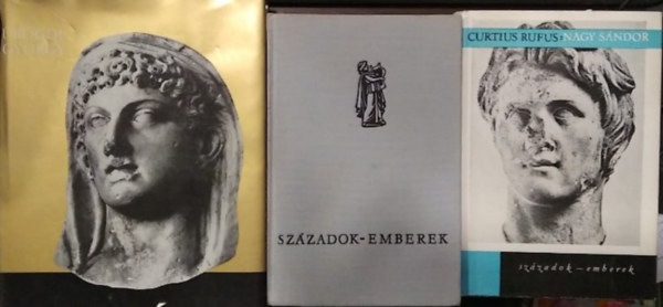 Aleksander Krawczuk, Ürögdi György Quintus Curtius Rufus - 3 db mű, történelmi: Kleopátra+ Néró+ Nagy Sándor